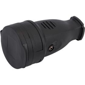 Разборная розетка General Lighting Systems GRV-S-16-R-G-B-IP44 16А круглая, с/з черная IP44 Рас. 470518 (артикул 21369508) – фото 1