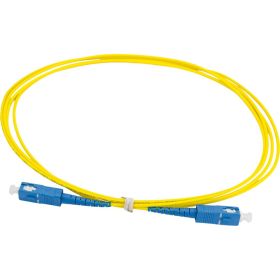 Соединительный волоконно-оптический шнур NIKOMAX желтый, 2м NMF-PC1S2C2-SCU-SCU-002 (артикул 15893346) – фото 1