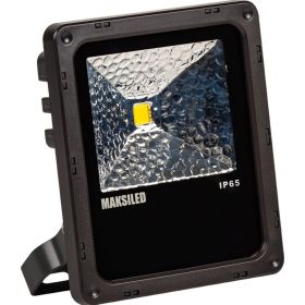 Светодиодный прожектор MAKSILED 10Вт, 900лм, IP65, 4000~5000К, черный, 179х133х57мм ML-FL-FIN-10W (артикул 18622579) – фото 1