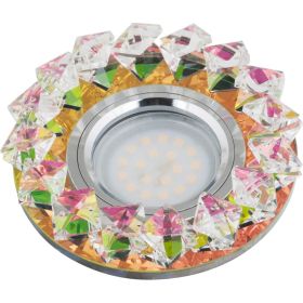 Встраиваемый декоративный светильник Fametto Peonia DLS-P117 GU5 3 10551 (артикул 16071928) – фото 1