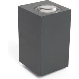 Уличный светодиодный светильник FERON DH055, 2x5W, 800Lm, 4000K, серый 48488 (артикул 25434537) – фото 1