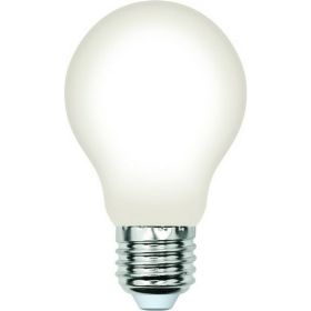Светодиодная лампа Volpe Форма "A" матовая теплый белый свет (3000K) LED-A60-6W/3000K/E27/FR/SLF UL-00008296 (артикул 21752608) – фото 1