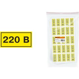 Символ 220В TDM 15х50мм SQ0817-0009 (артикул 15499479) – фото 1