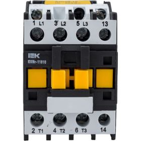 Контактор IEK КМИп-11810, 18А, 220В/АС3, 1НО, ИЭК, KMD11-018-220-10 (артикул 15163009) – фото 1