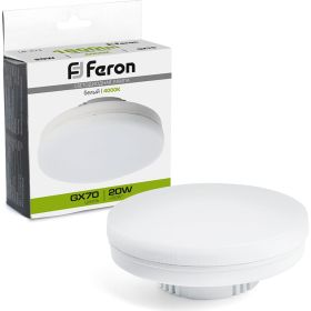 Светодиодная лампа FERON LB-473 GX70 20W 4000K 48307 (артикул 25676157) – фото 1