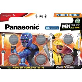 Батарейка Panasonic Power Cells CR2032 B6 7354 (артикул 17479104) – фото 1