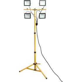 Прожектор на штативе FERON 4*50W 6400К 220V черный IP65, LL-50 48507 (артикул 26957120) – фото 1
