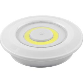 Светодиодный светильник-кнопка FERON 3шт в блистере+пульт 1LED 3W 3*AAA белый, FN1207 23378 (артикул 15928522) – фото 1