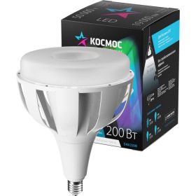 Светодиодная лампа КОСМОС KOSMOS PREMIUM HWLED 200W 220V E40 4500K KHWLED200WE4045 (артикул 26660288) – фото 1