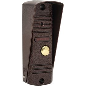 Вызывная видеопанель EKF CPV-01 медь 4провода 1000TVL IP65 int-cpv-01 (артикул 20882793) – фото 1