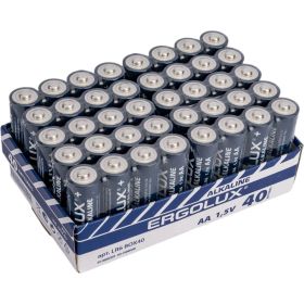 Батарейка Ergolux LR6 Alkaline BOX40 (ПРОМО, LR6 BOX40,1.5В) 14673 (артикул 20661472) – фото 1