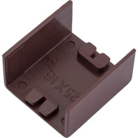 Соединитель EKF Plast PROxima, под темное дерево, 4 шт cond-25-16x4 (артикул 16362107) – фото 1