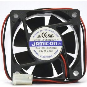 Вентилятор Jamicon JF0625B2UR 60х60х25 24В с разъемом 2 конт.MOLEX 5239-2(PHU-2) С00034852 (артикул 23184525) – фото 1