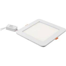 Светодиодный встраиваемый светильник General Lighting Systems квадрат 18W 223*223 413800 (артикул 16165466) – фото 1