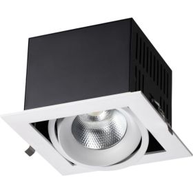 Встраиваемый светильник NOVOTECH карданный LED 24W GESSO 358440 (артикул 17686215) – фото 1