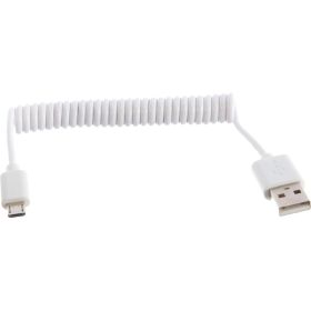 Универсальный кабель REXANT USB microUSB шнур витой 1,5М белый 18-4301 (артикул 15906727) – фото 1