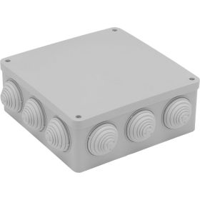 Распределительная коробка Bylectrica IP55, 160x160x60 мм, 12 вводов, КМ-346 (артикул 25022475) – фото 1