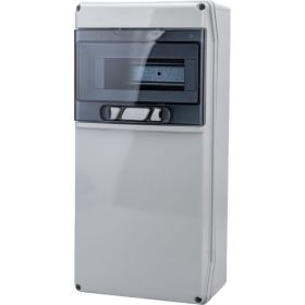Щит IDE RR STAR наружной установки 9 модулей, с клеммой РE+N, c DIN-рейкой, IP 65 CSN9PT/RR (артикул 19814782) – фото 1