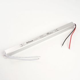 Электронный трансформатор FERON для светодиодной ленты 48W 24V (ультратонкий драйвер), LB001 48013 (артикул 22060360) – фото 1