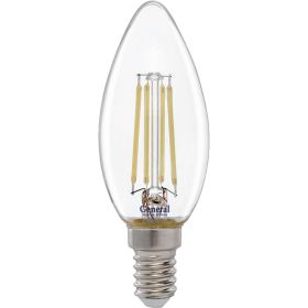 Светодиодная лампа General Lighting Systems FIL Свеча CS-8W-E14-2700K 649971 (артикул 16165362) – фото 1