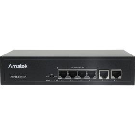 Коммутатор PoE Amatek AN-S6P 7000448 (артикул 20720085) – фото 1