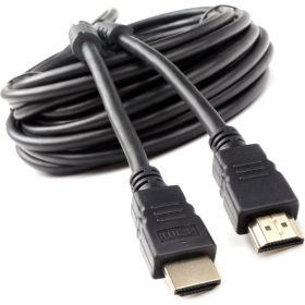 Кабель HDMI Cablexpert 10м v1.4 19M/19M черный позолоченные разъемы экран 2 ферритовых кольца пакет CCF2-HDMI4-10M (артикул 19968652) – фото 1