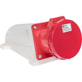 Кабельная розетка EKF 63А 3Р+Е IP44 на пов 380В 134 ps-134-63-380 (артикул 15223913) – фото 1