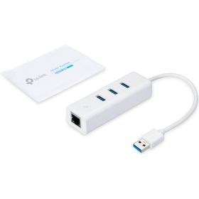 3-портовый концентратор и гигабитный адаптер usb 3.0 TP-Link UE330 (артикул 25067151) – фото 1