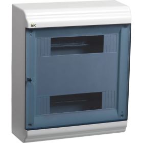 Навесной бокс IEK ЩРН-П-24 модуля, пластик IP41 PRIME MKP82-N-24-41-10 (артикул 17256966) – фото 1