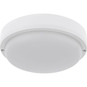 Светодиодный пылевлагозащищенный светильник REXANT ЖКХ-01 круг 30 Вт ip65 6500k 205 мм с датчиком движения 607-286 (артикул 25056717) – фото 1