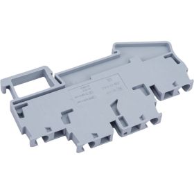 Клеммная самозажимная двойная колодка EKF JXB-ST-4 32А серая 40 шт PROxima plc-jxb-st-4-4-2 (артикул 16040723) – фото 1