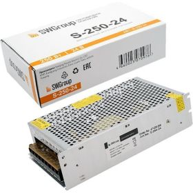 Блок питания SWG сетка, 250W, 24V, S-250-24 00000000115 (артикул 16062051) – фото 1
