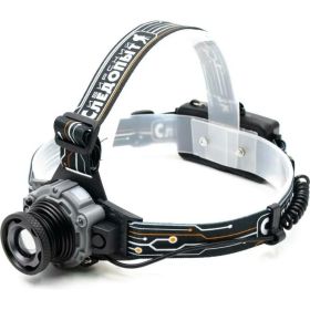 Налобный фонарь Следопыт СИБИРСКИЙ -Вольт-М, 1 LED, zoom, аккум. 220В, PF-PFL-HL51 (артикул 22929513) – фото 1