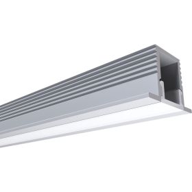 Алюминиевый профиль для Led ленты Apeyron встраиваемый, 12,4x9мм, 2м, лента до 5мм, комплект 08-39 (артикул 23843505) – фото 1