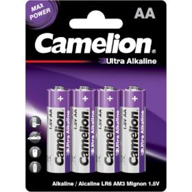 Батарейка Camelion Ultra BL-4 LR6 (LR6-BP4UT, 1.5В) 14984 (артикул 25801787) – фото 1