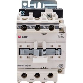 Контактор EKF КМЭп малогабаритный, 40А, 24В, DC, 1NO, 1NC, PROxima SQctr-s-40-24-nc-p (артикул 16147487) – фото 1