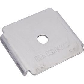 Пластина для подвеса проволочного лотка на шпильке DKC нержавеющая сталь 10шт FC37311INOX (артикул 18620797) – фото 1