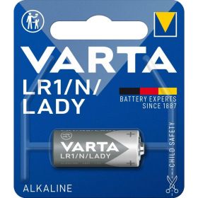 Батарейка Varta ELECTRONICS LR1 N BL1 Alkaline 1.5V (4001) 04001101401 (артикул 25775121) – фото 1