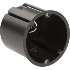 Установочная коробка ЭРА KUP-73-73-m-black для полых стен саморезы, метал, лапки черная Б0052725 (артикул 19482864) – фото 1