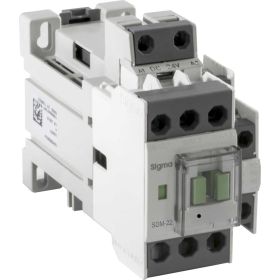 3-полюсный силовой контактор Sigma Elektrik 1NO+1NC - напряжение катушки: 24V DC SDM022024 (артикул 26962310) – фото 1