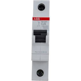 Автоматоматический выключатель ABB 1-полюсной sh201 c 25 2CDS211001R0254 (артикул 27130814) – фото 1