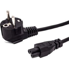 Кабель питания Filum cee 7/7-с5, 3x0.75мм?, 220в, 10a, чёрный, 3м FL-PC10-EU-C5-3M (артикул 27664800) – фото 1