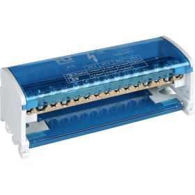 Шина на DIN-рейку в корпусе кросс-модуль HLT 2x15 L+PEN 081-06-03/081-06-003 4670042790243 (артикул 23382855) – фото 1