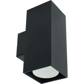 Настенный светильник FERON ML1740 QUAD MR16 35W, 230V, 2хGU10, черный IP20 48427 (артикул 27209904) – фото 1