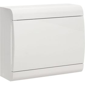 Распределительный щит EKF ЩРН-П-10 "SlimBox" белая дверца IP41 PROxima sb-n-10w (артикул 16369643) – фото 1