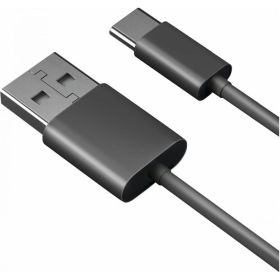 Дата-кабель AKAI Type-C TPE черный CE-465B (артикул 21357466) – фото 1