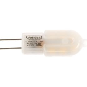 Светодиодная лампа General Lighting Systems G4-3W-M-12V-652900 (артикул 16165514) – фото 1
