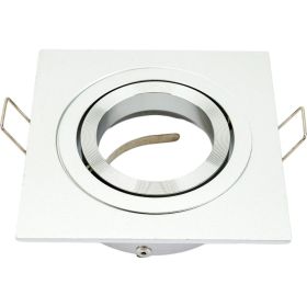 Встраиваемый спот POWERLIGHT 1xGU5,3x50W блестящий алюминий 6216/1-4CH (артикул 26510360) – фото 1