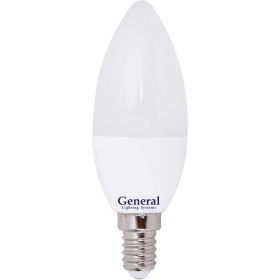 Светодиодная лампа General Lighting Systems Свеча CF-7W-E14-638100 (артикул 16165579) – фото 1