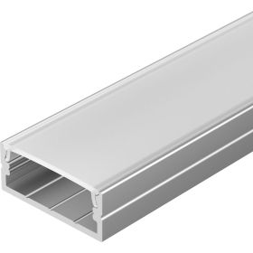 Профиль Arlight ARH-WIDE-H10-2000 ANOD 2 м 0 16142 016142 (артикул 25142817) – фото 1